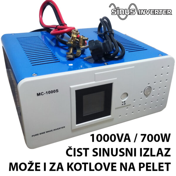 Pretvarač napona MC 1000S - Inverter SINUSNI