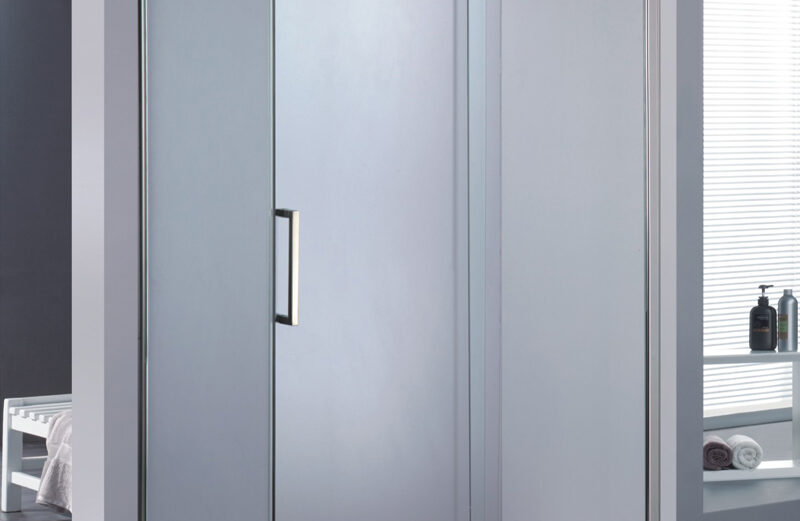 Tuš kabina „VENERA“ I HROM / proz. staklo 8mm – KLIZNA; H-190