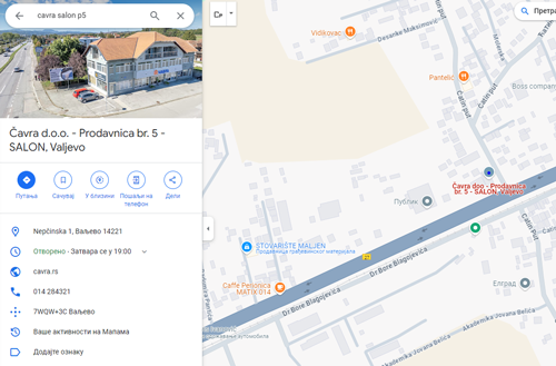 cavra novi salon valjevo adresa Novi salon kupatila - ČAVRA - Valjevo Čavra ..:: Nadohvat ruke ::..