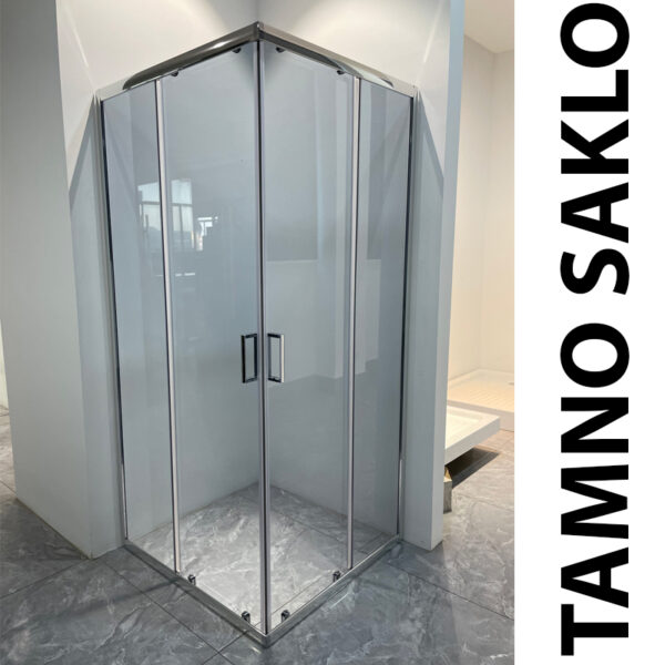 Tuš kabina "NEPTUN II" HROM/tamno staklo 5 mm; H-190cm