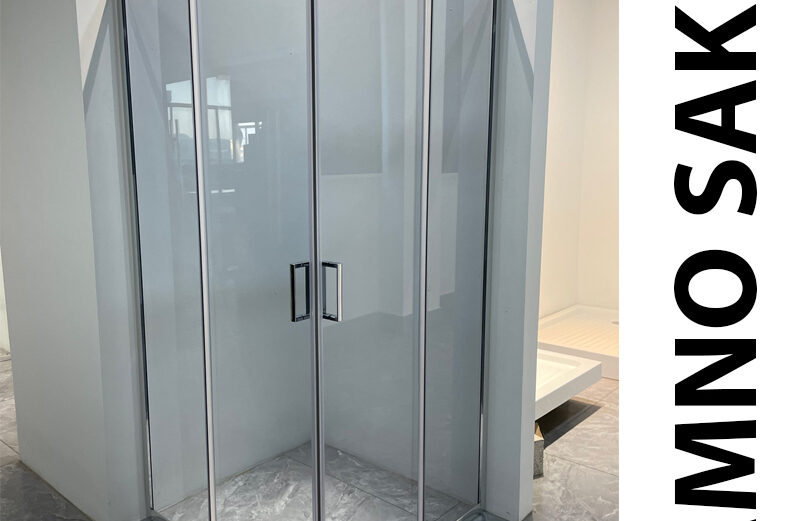 Tuš kabina „NEPTUN II“ HROM/tamno staklo 5 mm; H-190cm