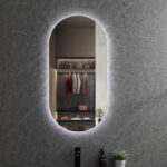 Led ogledalo 400x800 ovalno 1