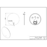 Led ogledalo fi600 5