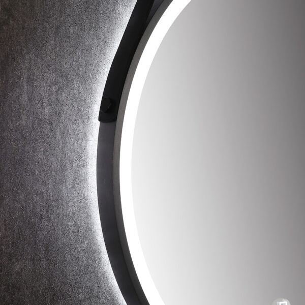 Led ogledalo fi600 crni kaiš 2
