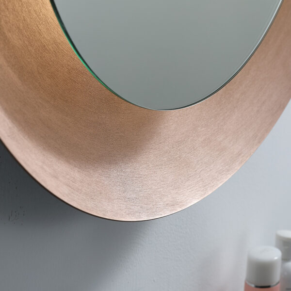 Led ogledalo fi650 rose gold ram 2