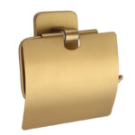 Držač toalet papira sa poklopcem bakar