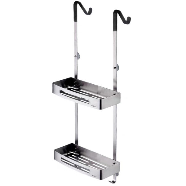 Polica za kačenje na kabinu dvostruka hrom