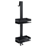 Polica za kačenje na kabinu dvostruka mat crna