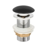 Gornji deo sifona metalni KLIK KLAK 5 4 širi uliv CRNI 1