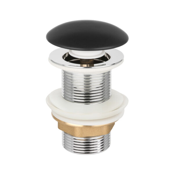 Gornji deo sifona metalni KLIK KLAK 5 4 širi uliv CRNI 1