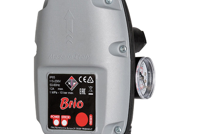 Brio 200 MT prekidač protoka i pritiska sa manometrom