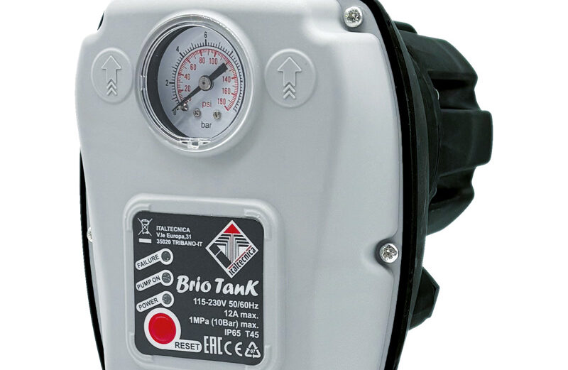 Brio TANK (prekidač protoka i pritiska sa hidrofoskom posudom 0,4L)